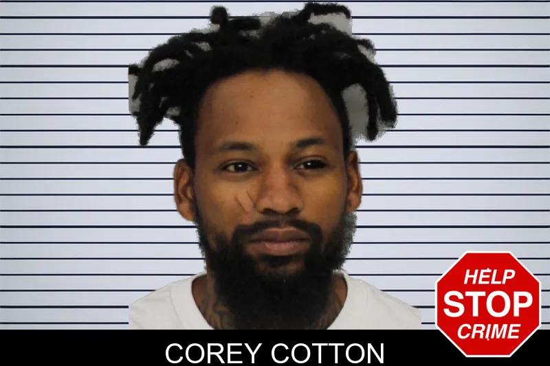 Corey Cotton mugshot