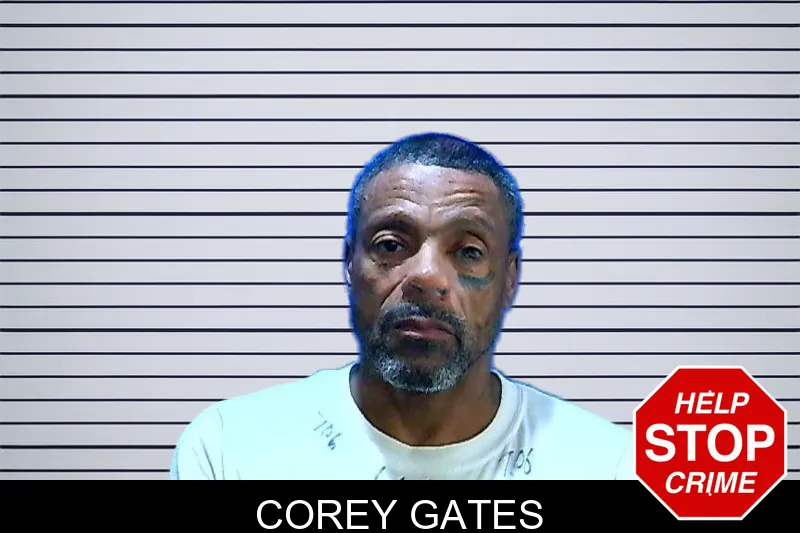 Corey Gates mugshot
