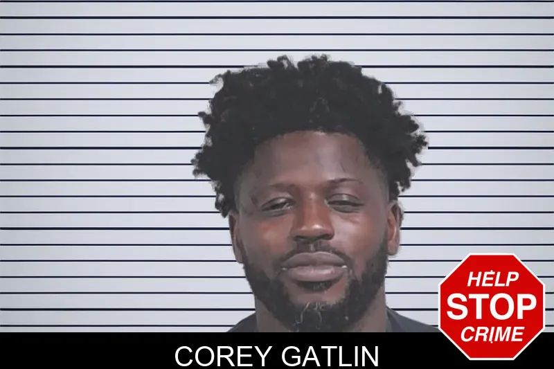Corey Gatlin mugshot