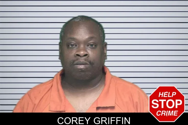 Corey Griffin mugshot – Appling County , Georgia Corey Griffin
