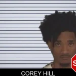 Corey Hill mugshot