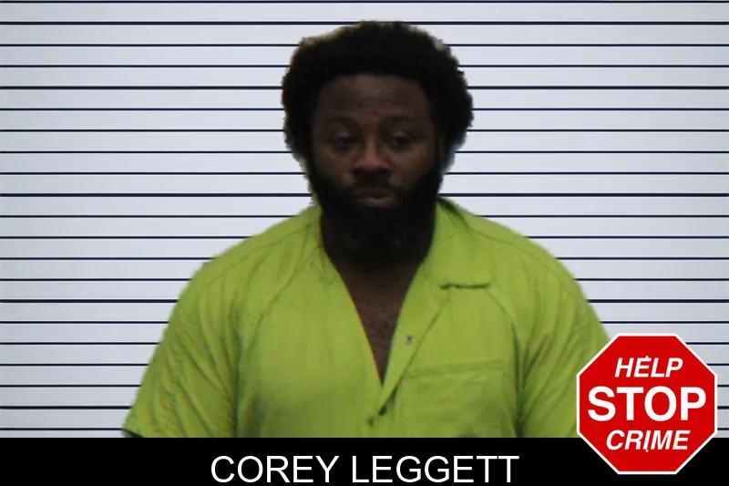 Corey Leggett mugshot