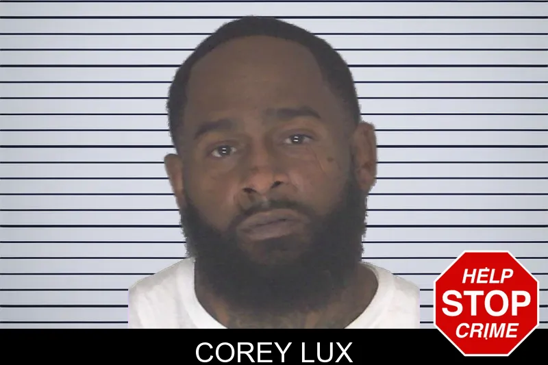Corey Lux mugshot