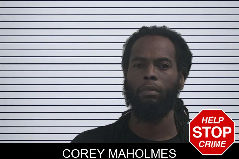 Corey Maholmes mugshot