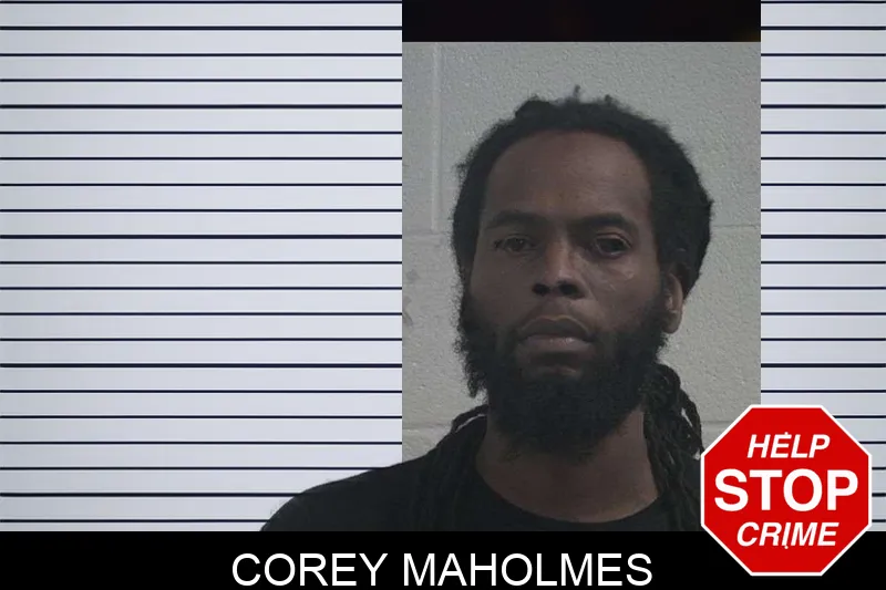 Corey Maholmes mugshot