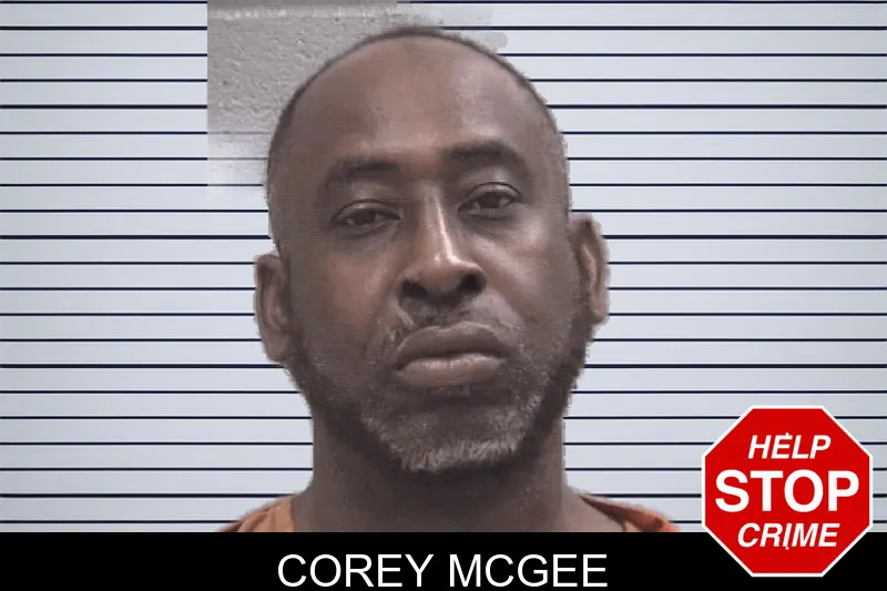 Corey McGee mugshot