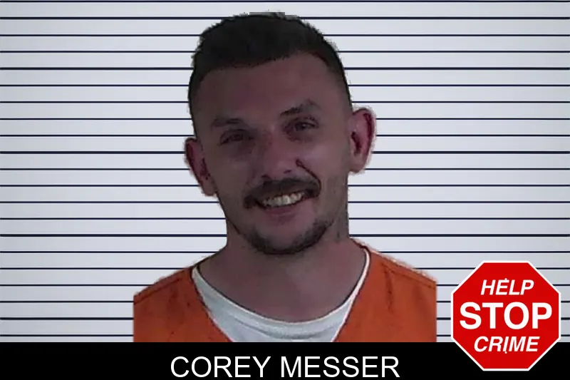 Corey Messer mugshot