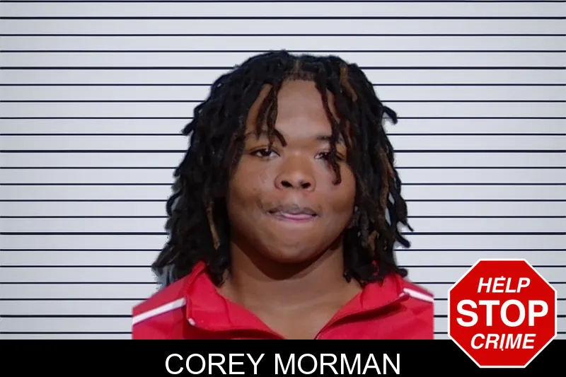 Corey Morman mugshot