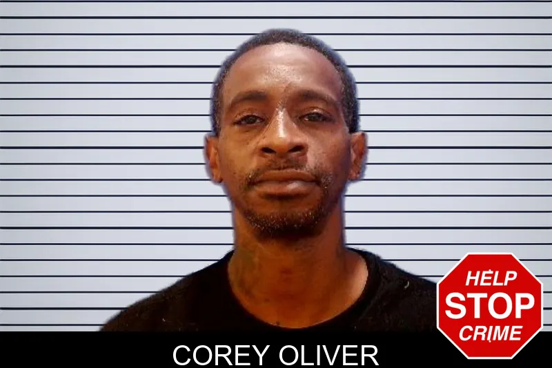Corey Oliver mugshot