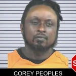 Corey Peoples mugshot