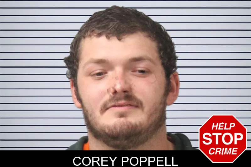 Corey Poppell mugshot
