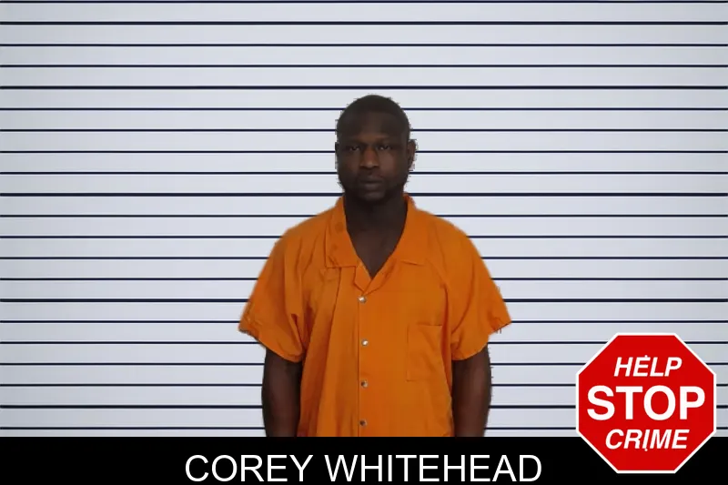 Corey Whitehead mugshot