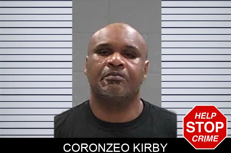 Coronzeo Kirby mugshot