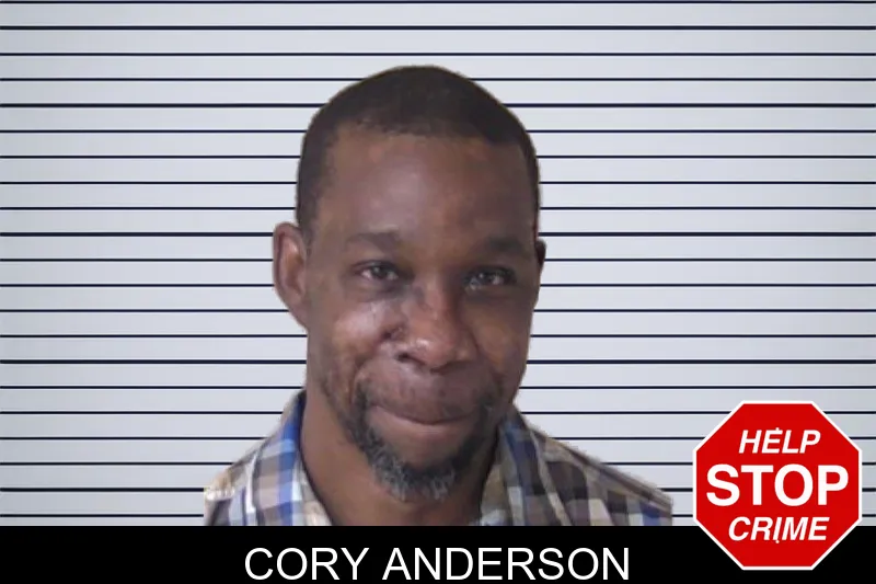 Cory Anderson mugshot