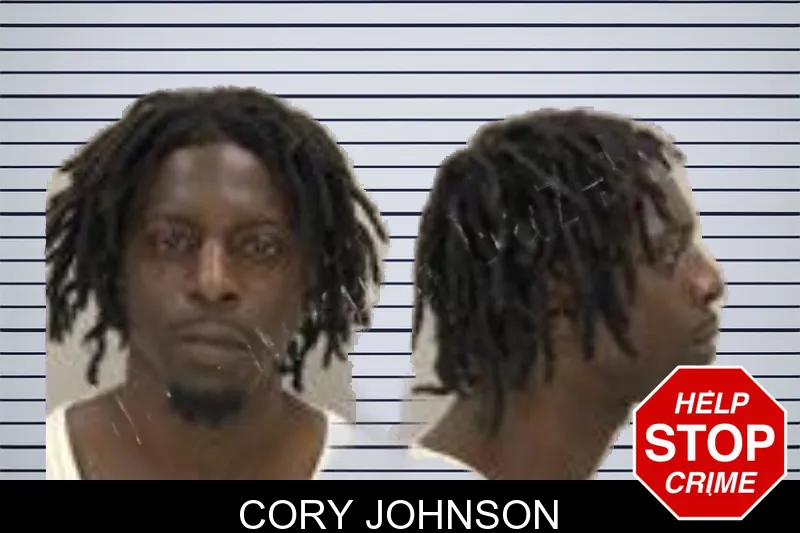 Cory Johnson mugshot