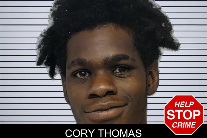 Cory Thomas mugshot