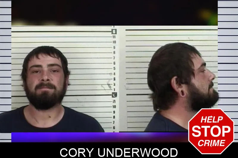 Cory Underwood mugshot
