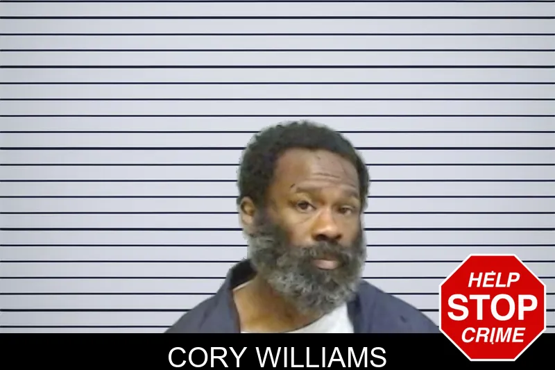 Cory Williams mugshot