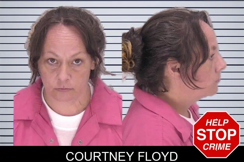 Courtney Floyd mugshot