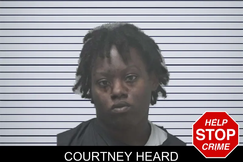 Courtney Heard mugshot