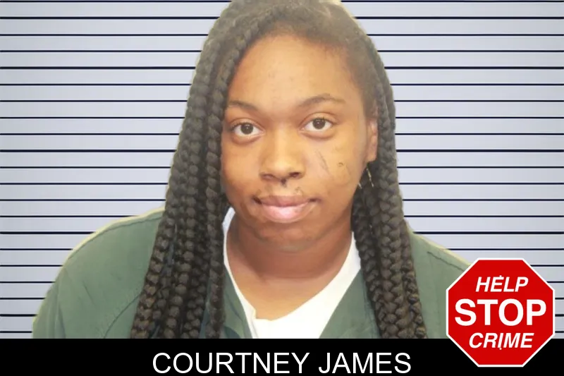 Courtney James mugshot