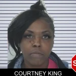 Courtney King mugshot