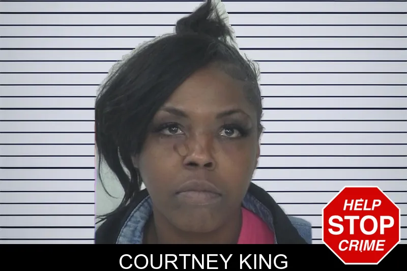 Courtney King mugshot