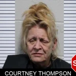 Courtney Thompson mugshot