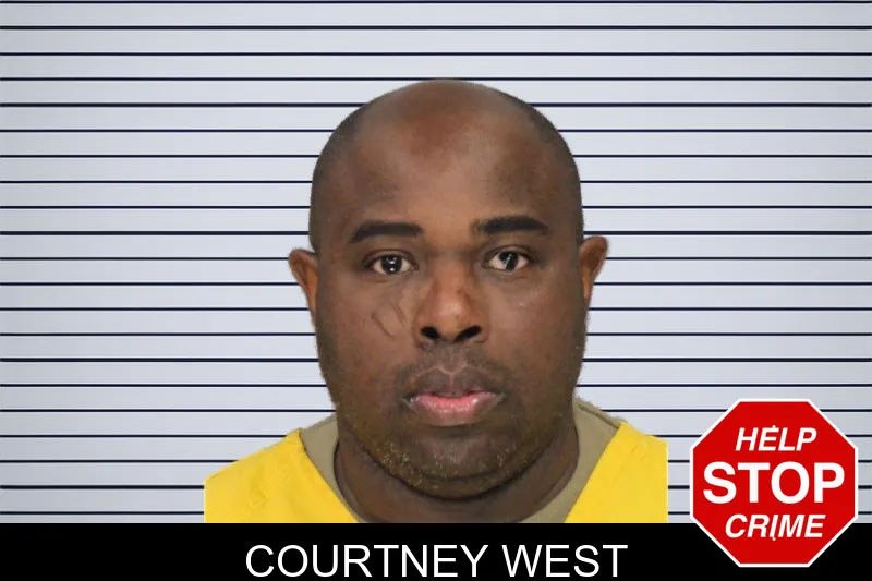 Courtney West mugshot