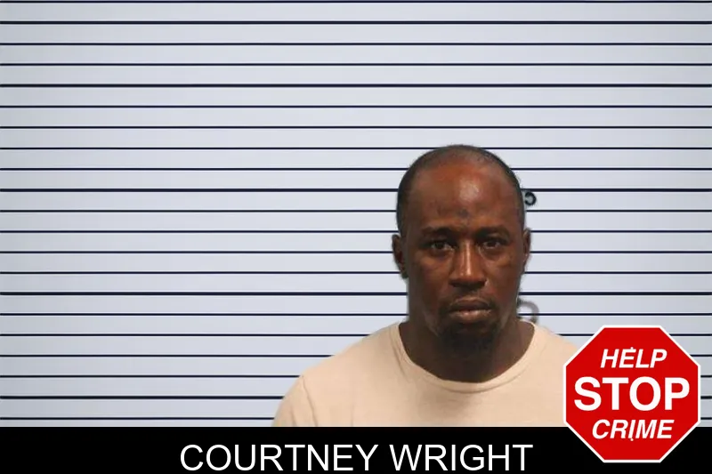 Courtney Wright mugshot