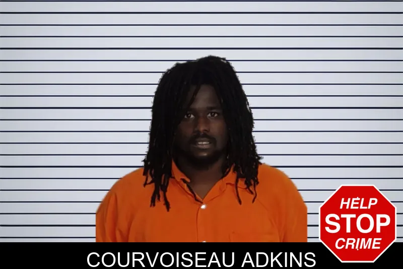Courvoiseau Adkins mugshot