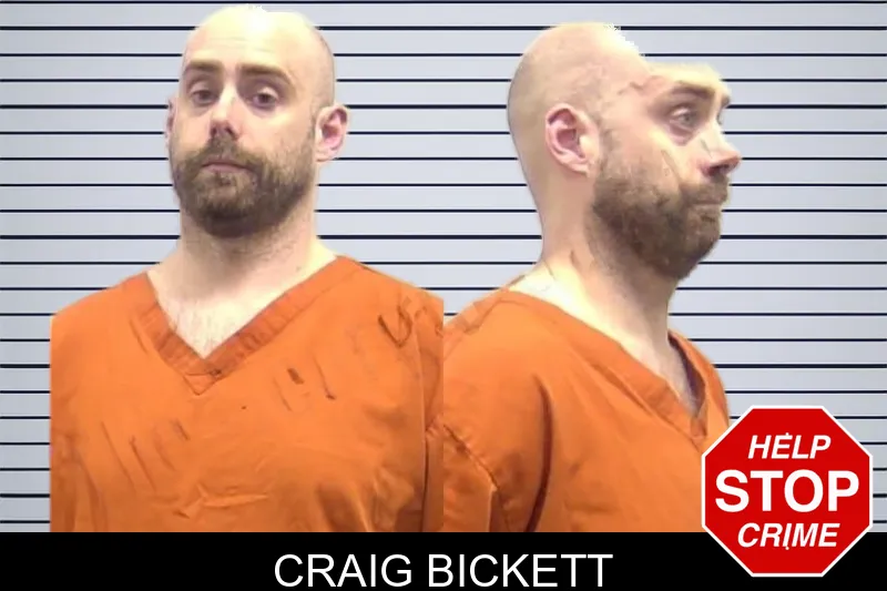 Craig Bickett mugshot
