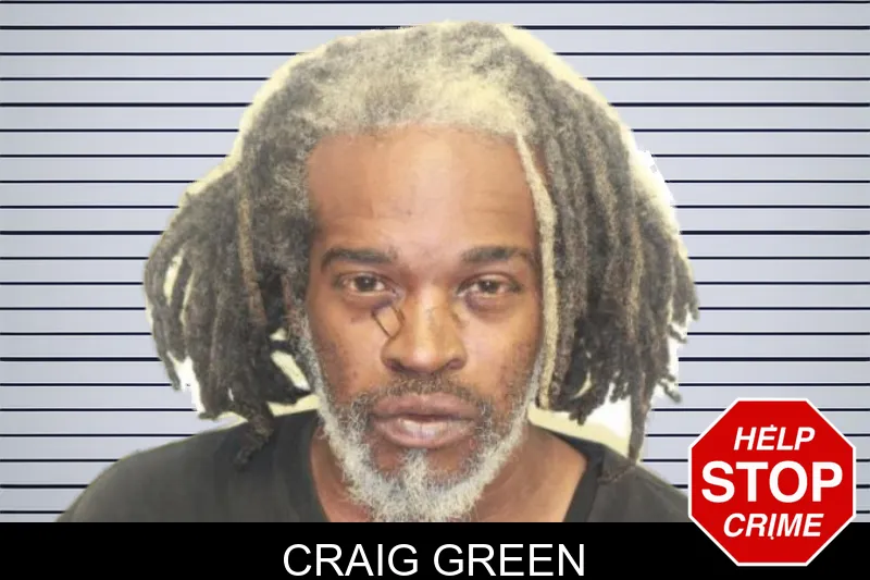 Craig Green mugshot