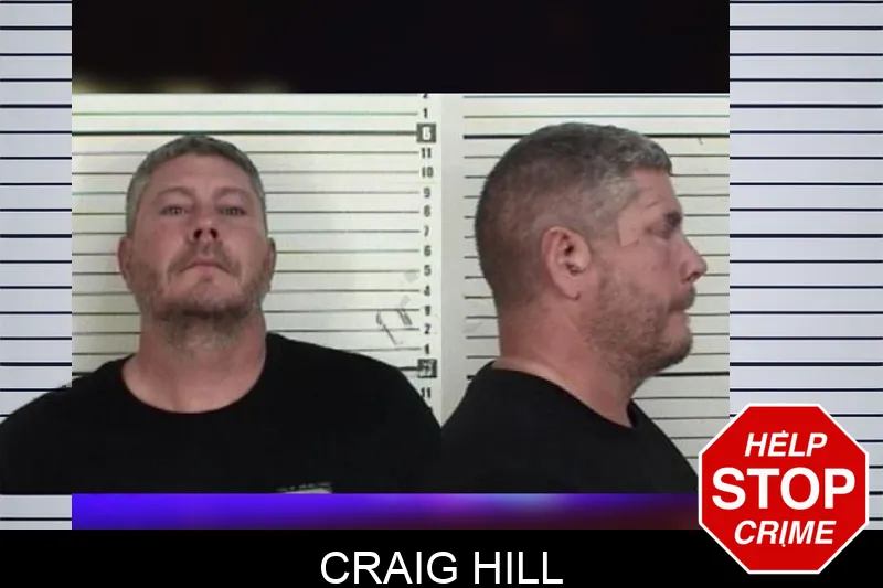 Craig Hill mugshot