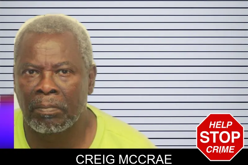 Creig McCrae mugshot