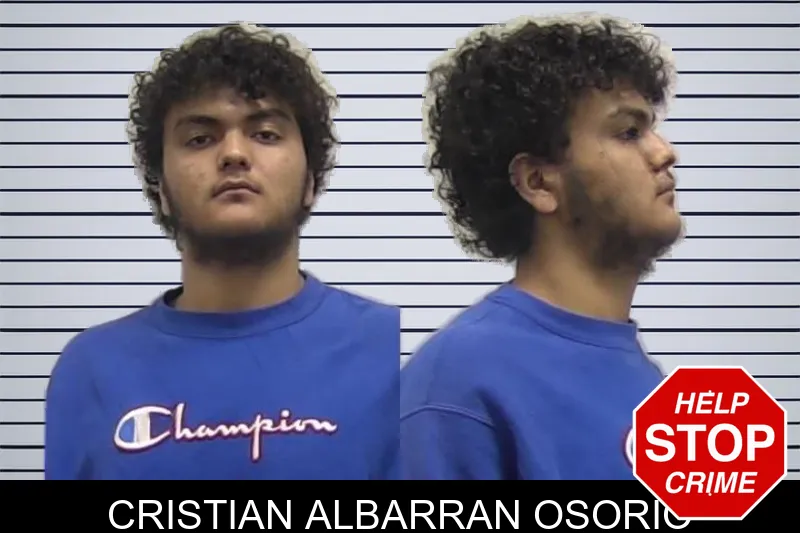 Cristian Albarran Osorio mugshot