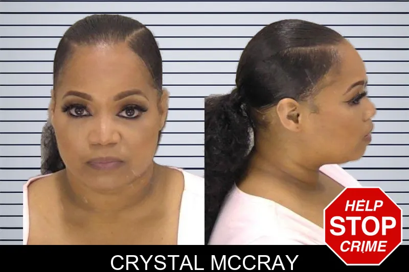 Crystal McCray mugshot