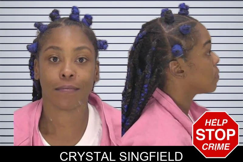 Crystal Singfield mugshot