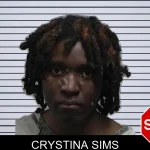 Crystina Sims mugshot