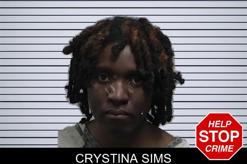 Crystina Sims mugshot