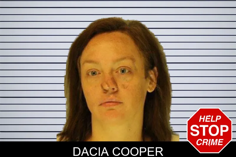 Dacia Cooper mugshot
