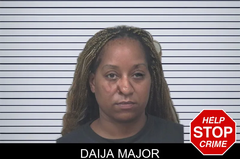 Daija Major mugshot
