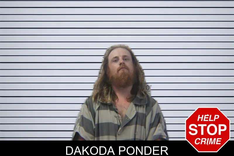 Dakoda Ponder mugshot