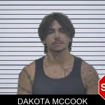 Dakota McCook mugshot