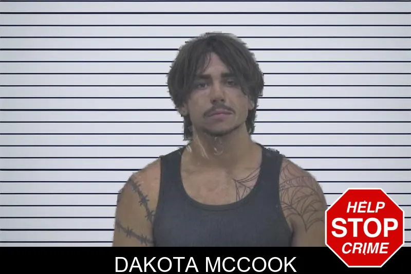 Dakota McCook mugshot – Coffee County , Georgia Dakota McCook mugshot