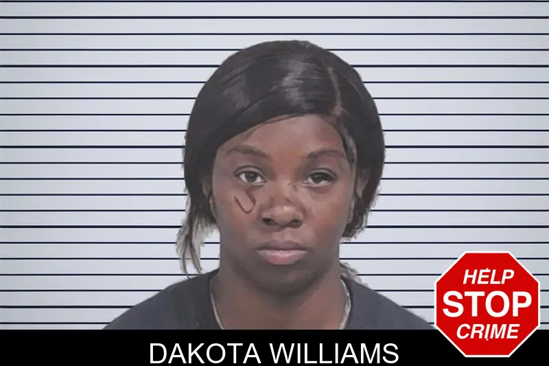 Dakota Williams mugshot