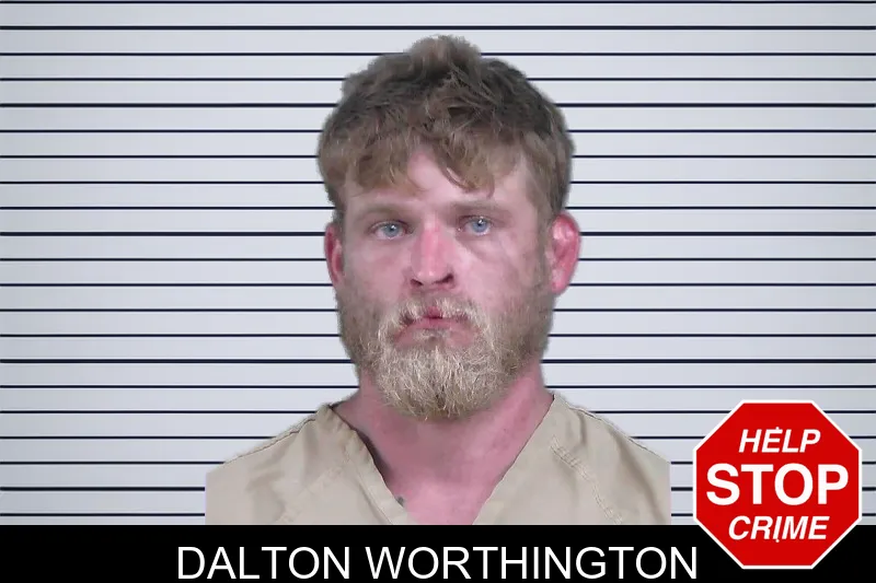 Dalton Worthington mugshot