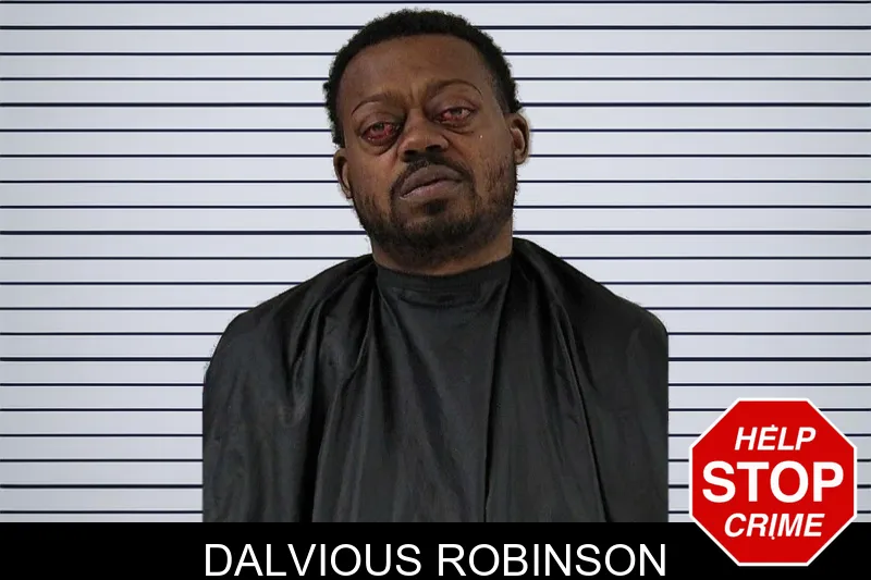 Dalvious Robinson mugshot