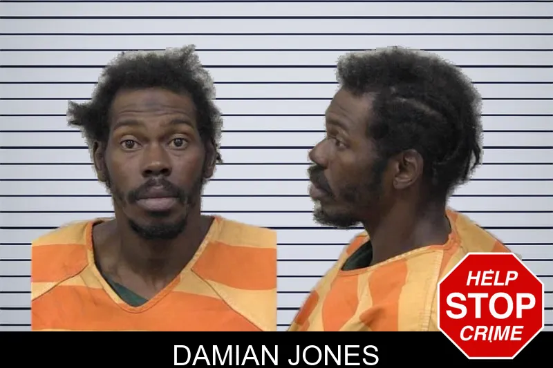 Damian Jones mugshot