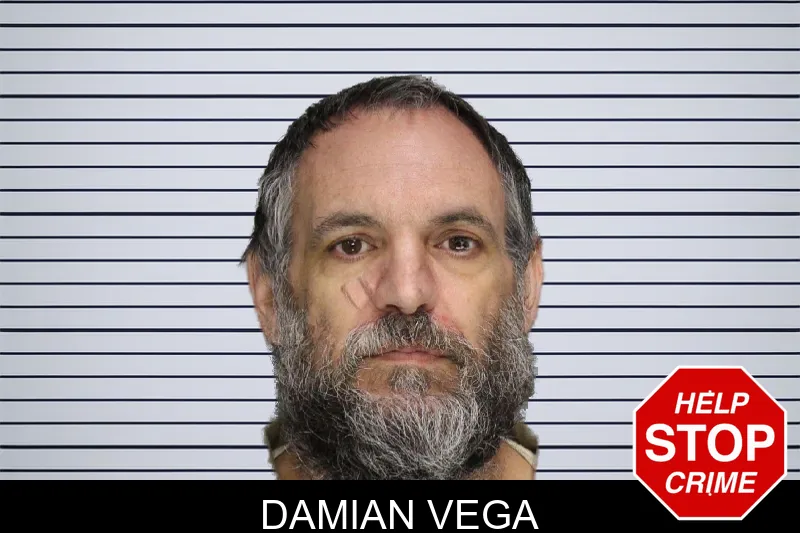 Damian Vega mugshot